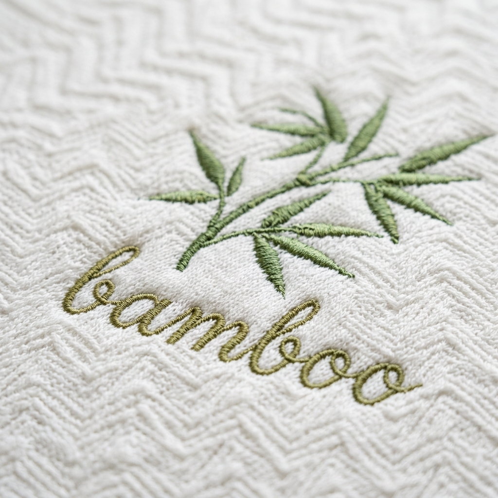 100% Natural Bamboo Fabric on Both Sides